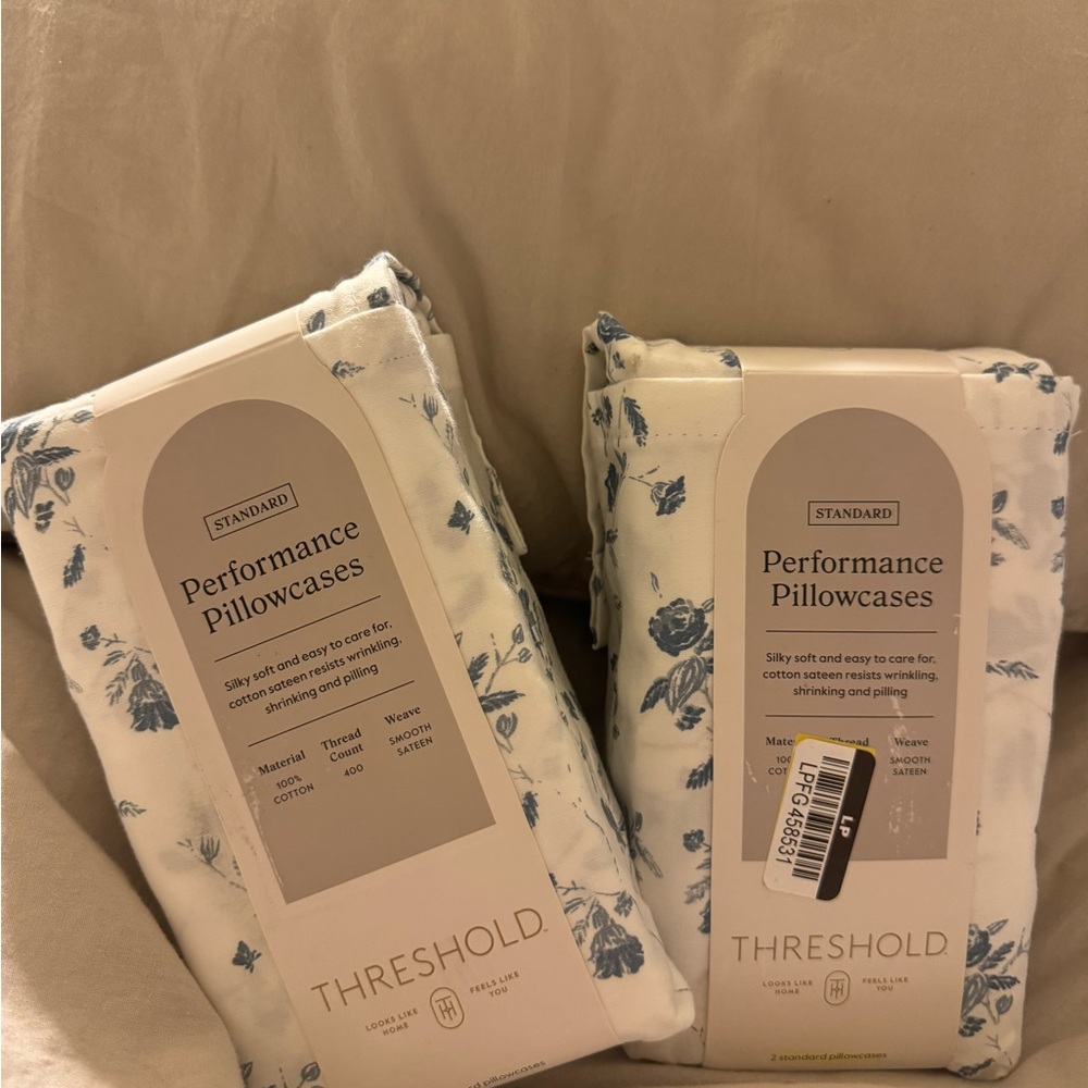 Bundle! 400 Thread Count Performance 2 Sets Printed Floral Pillowcase Threshold™